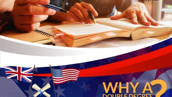 A double degree of Business Administration or International Management from both USA Canada UK